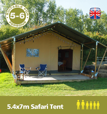Safari Tent 5x7m