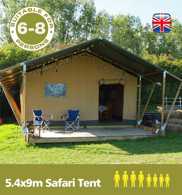 Safari Tent 5x9m